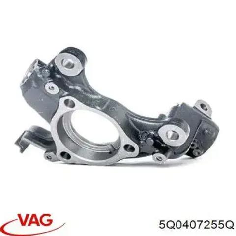 Цапфа (поворотный кулак) передний левый 5Q0407255Q VAG