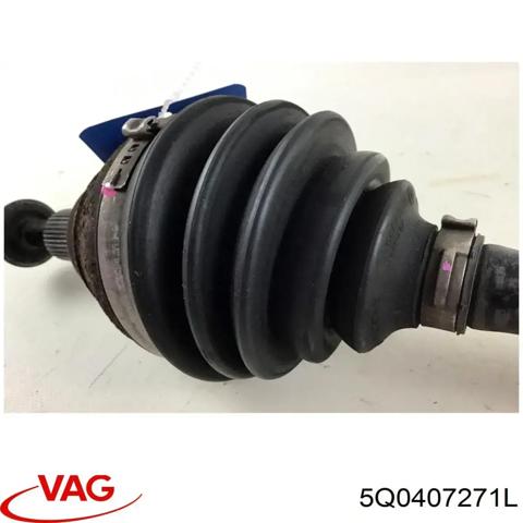 Вал привода, передний левый 5Q0407271L VAG