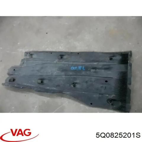 Защита днища, левая 5Q0825201S VAG