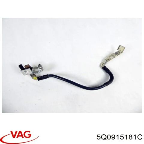 Кабель массы аккумулятора (АКБ) 5Q0915181C VAG