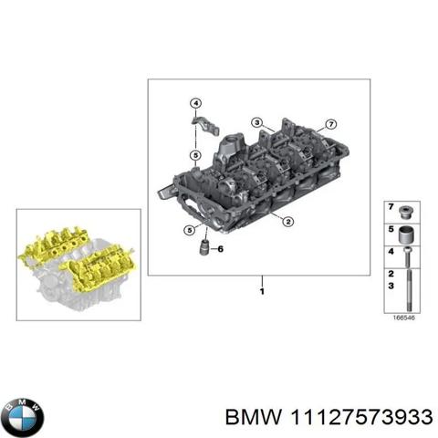 11127573933 BMW Головка блока цилиндров (ГБЦ) правая купить в Павлоград