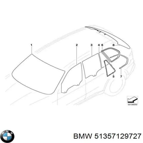 Уголок задней левой двери 51357129727 BMW