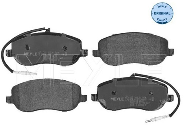 Колодки 0252026119W MEYLE