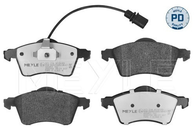 Колодки передние 0252188519PD MEYLE