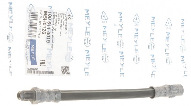 Тормозной шланг задний 1006110019 MEYLE