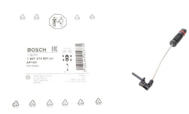 Сенсор износа 1987474901 BOSCH