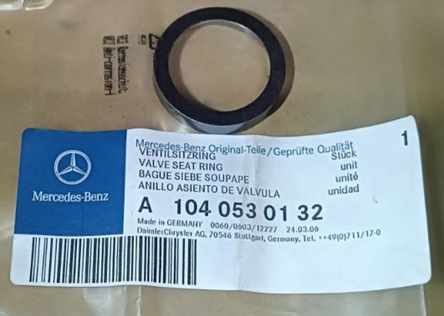 Седло клапана выпускного A1040530132 MERCEDES