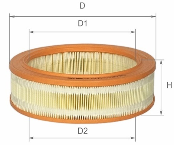 Фильтр воздушный AF0105 ALPHA FILTER