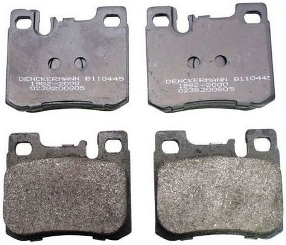 Колодки дисковые  B110445 DENCKERMANN