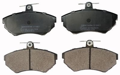 DENCKERMANN B110867 Колодки тормозные передние дисковые в наличии Хмельницкий