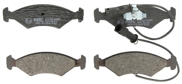 Колодки тормозные дисковые комплект C1G003ABE ABE