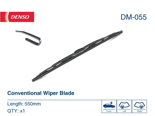 DM055 DENSO Щетка-дворник лобового стекла водительская купить в Житомир