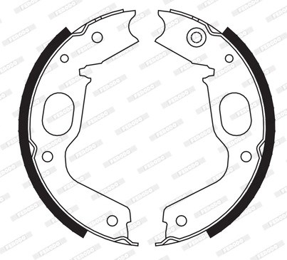 Колодки ручника Mitsubishi Pajero SPORT 1
