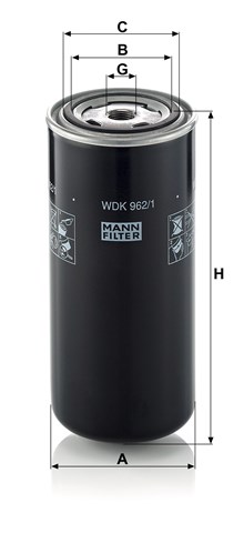 MANN WDK9621 Топливный фильтр в наличии Чернигов