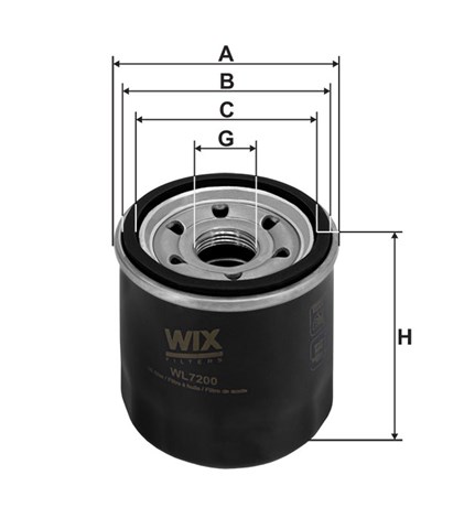 WIX WL7200 Фильтр масляный в наличии Сумы
