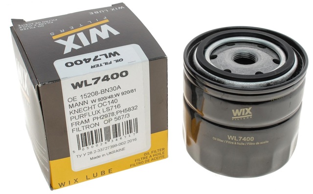 WIX WL7400 Масляный фильтр в наличии Сумы
