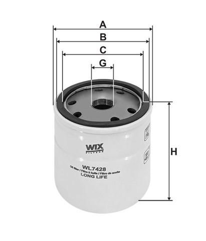 WIX WL7428 Корпус масляного фильтра в наличии Киев