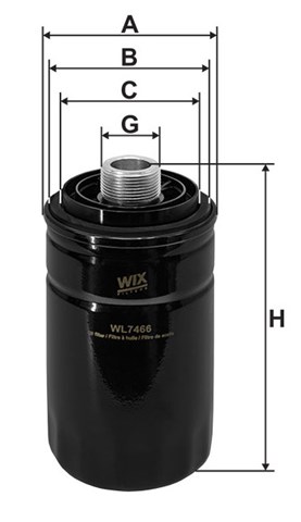 WIX WL7466 Фильтр масляный в наличии Кривой Рог