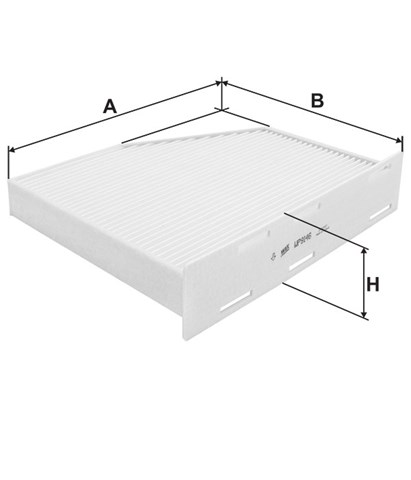 Фильтр воздушный отопителя WP9146 WIX