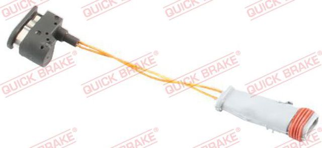 Датчик износа тормозных колодок, передний левый WS0385A QUICK BRAKE