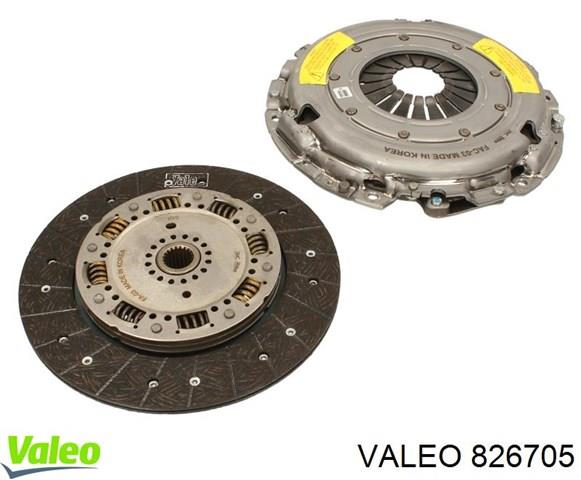 Комплект сцепления 826705 VALEO