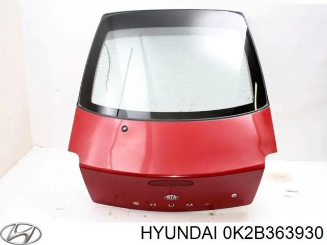 Стекло двери задка 0K2B363930 HYUNDAI