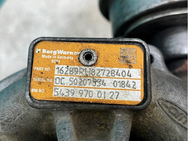 16289RH82728404 RENAULT Турбина купить в Ирпень