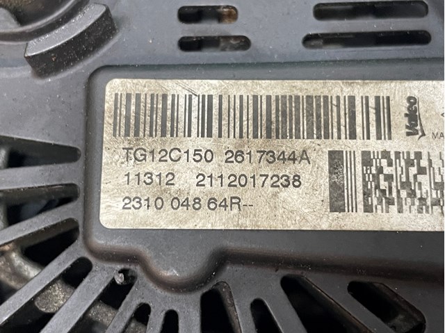 231004864R RENAULT Генератор купить в Черкассы