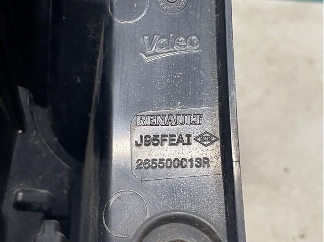 RENAULT 265500013R Фонарь задний правый в наличии Житомир