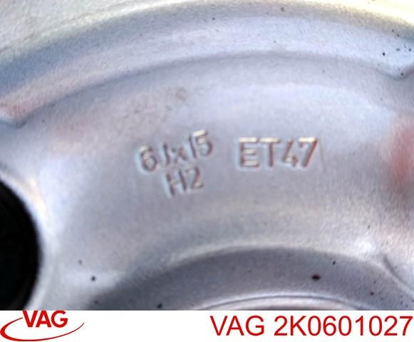 2K0601027 Диски колесные стальные (штампованные) купить Ужгород