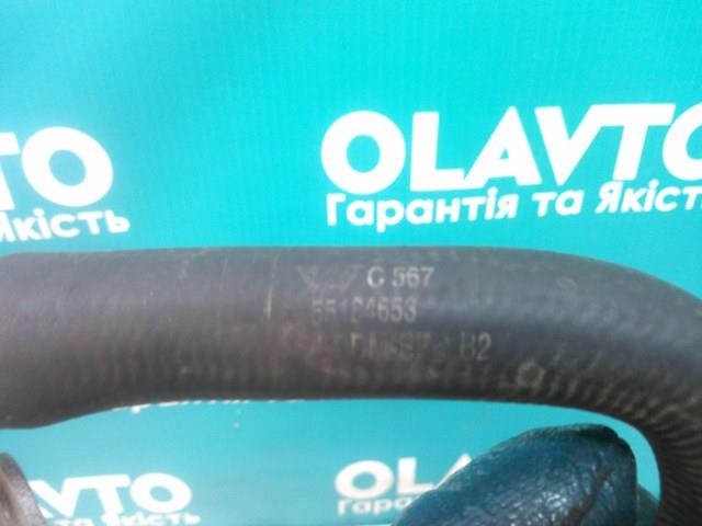 OPEL 55184653 Шланг (патрубок) радиатор EGR, обратка в наличии Кривой Рог