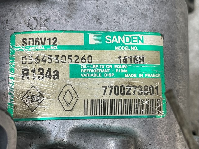 7700273801 RENAULT Компрессор кондиционера купить в Ужгород