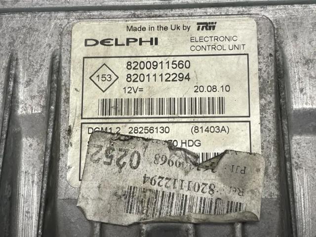 8201112294 RENAULT Блок управления двигателем купить в Каменское