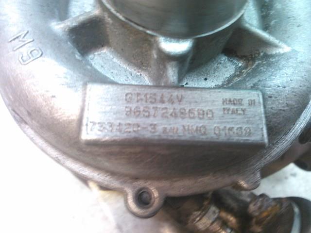 PEUGEOT 9660641380 Турбина в наличии Ирпень