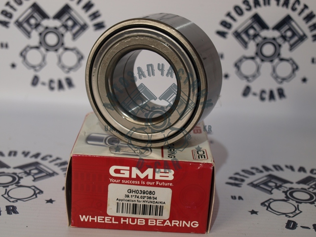 GH039080 GMB Подшипник ступицы передней купить в Харьков