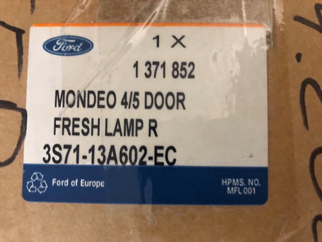 FORD 1371852 Фонарь задний правый в наличии Хмельницкий