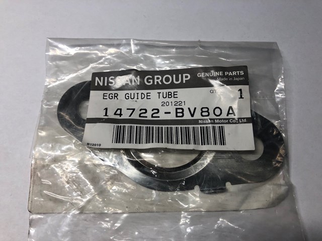 Прокладка EGR клапана рециркуляции 14722BV80A NISSAN