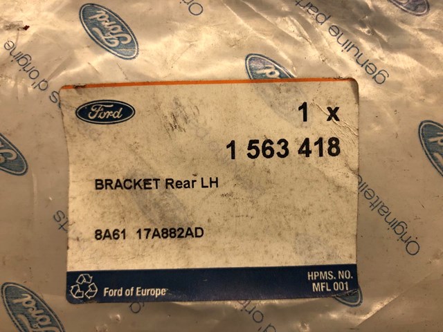 FORD 1563418 Кронштейн бампера заднего левый в наличии Сумы