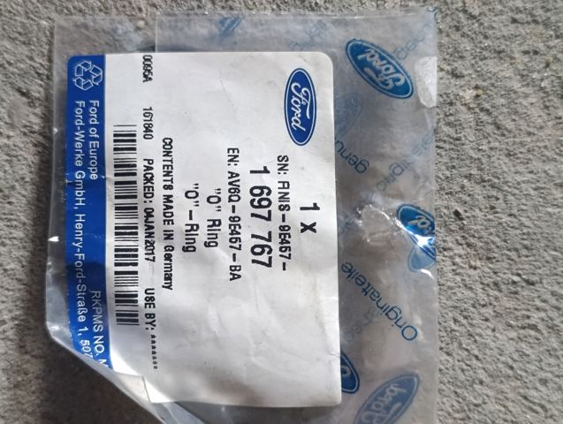 Кольцо уплотнительное патрубка EGR 1697767 FORD