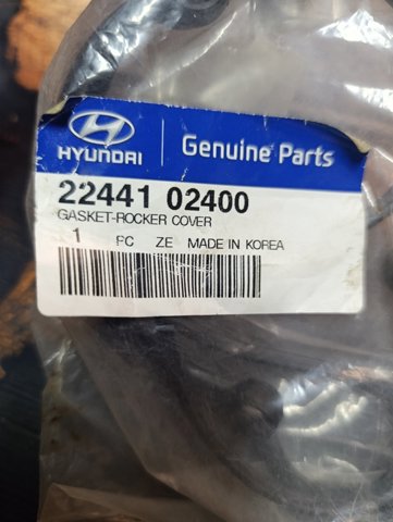 Прокладка клапанной крышки 2244102400 HYUNDAI