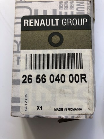 Катафот (отражатель) заднего бампера, правый 265604000R RENAULT