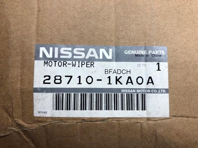 Мотор дворника двери задней 287101KA0A NISSAN