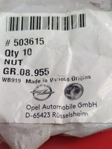 Опора передней стойки 503615 OPEL