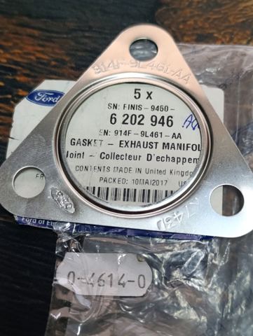 Прокладка турбины выхлопных гахов, впуск 6202946 FORD