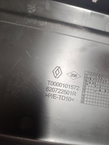 620722419R RENAULT Накладка бампера переднего купить в Житомир