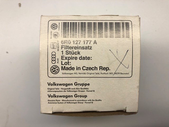 Фильтр-отстойник топлива грубой очистки 6R0127177A VAG