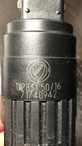 Электропомпа омывателя переднего стекла 71740942 FIAT