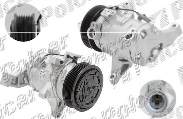 Компрессор кондиционера 72C1KS2 POLCAR