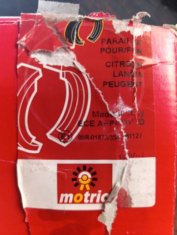 8671020716 MOTRIO Задние барабанные колодки купить в Украина