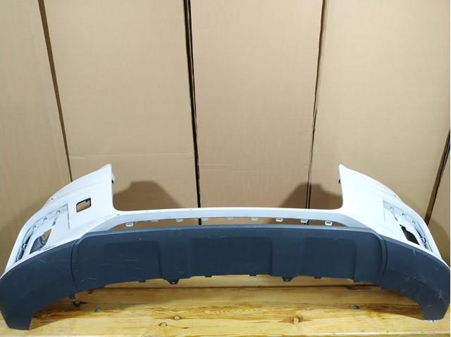 Бампер передний оригинал белый audi q3 s-line рестайлинг под омыватели фар2014-2018 8U0807061BGRU